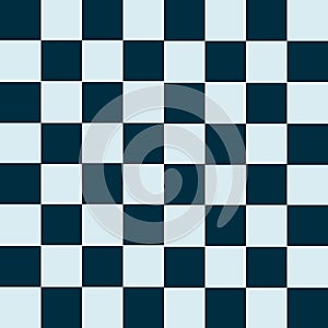 Blue color chess board pattern