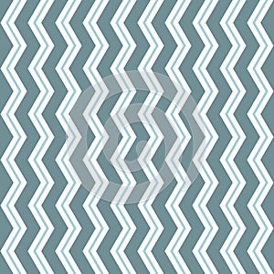 Vector Chevron Seamless Pattern. Blue chevron or zig zag pattern.