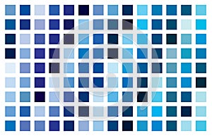 Blue color palette vector illustration illustration vector