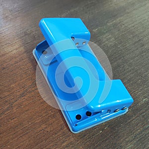 Blue Colored Paper Hole Puncher