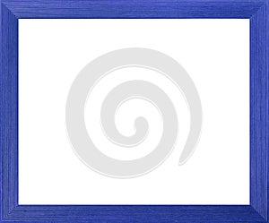 Blue Colored Picture Frame photo