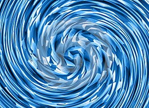 Blue colored twirl relief crystal backgrounds