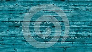 Blue colored wood texture, top view of wooden table. Close up of rustic wall background, texture of old top table, grunge