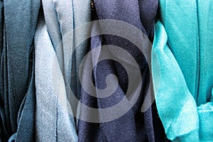 Blue Coloured Cotton Gradation