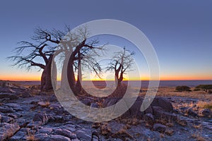 Blue Colours before sunrise