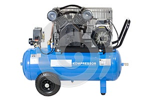 Blue compressor.