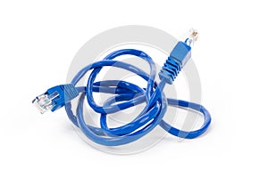 Blue Computer Cable