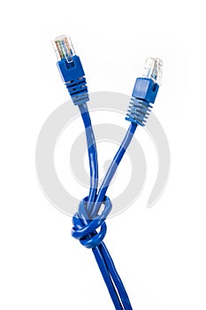 Blue Computer Cable