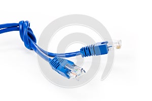 Blue Computer Cable