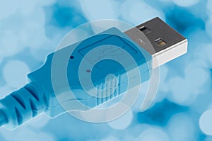 Blue Computer USB cable