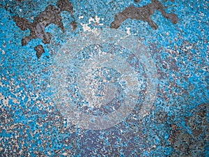 Blue concrete background texture