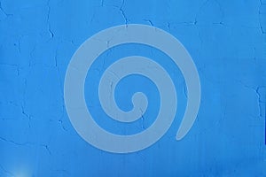 Blue concrete grunge cement wall, textured background