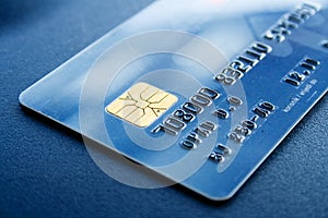 Blue cool credit card