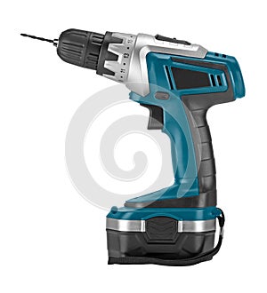 Blue Cordless Drill.