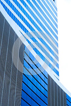 Blue Corporate Building