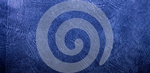 Blue cotton fabric with an interesting pattern