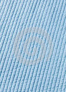Blue cotton quilt texture background