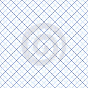 Blue Crosshatch with White Repeat Pattern Background