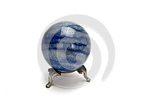 Blue Crystal Sphere