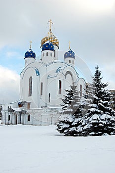 Blue cupola