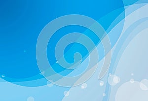 Blue Curve Background