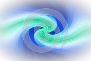 Blue and cyan multi colored twirl effect abstract background.