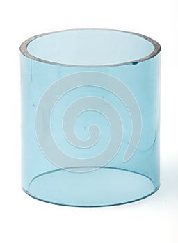 Blue cylinder