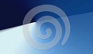 Blue 3d paper abstract background, colourful 3D effect abstract background