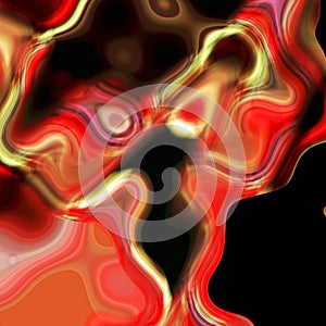 Orange dark pink red forms background, lights background, colors, shades abstract graphics. Abstract background and texture