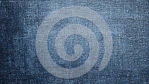 Blue Denim Fabric Texture Background