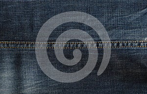 Blue denim fabric texture