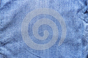 Blue denim jeans texture