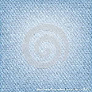 Blue Denim Texture Background, Vector Illustrator EPS.10