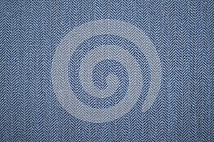 Blue denim texture of jeans. Jeans Washed Indigo Striped Shirt background. Denim Seamless Vector Textile Pattern. Blue Jeans Cloth