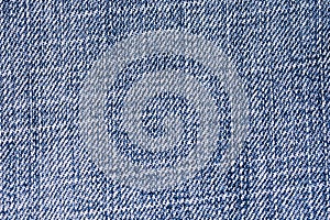 Blue denim texture. Macro photo of fabric