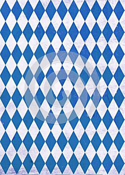 Blue Diamonds Harlequin Vintage Circus Pattern Background, useful for graphic design, posters and much more