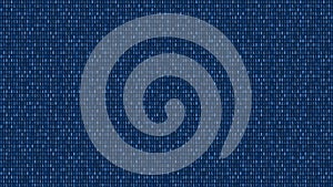 Blue digital binary code texture
