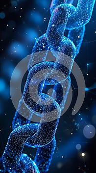 Blockchain Technology Concept