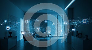 Smart home connectivity network visualization