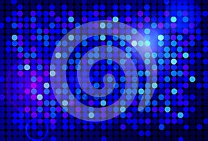 Blue disco background