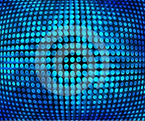 Blue Disco Background Texture