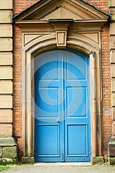 Blue door