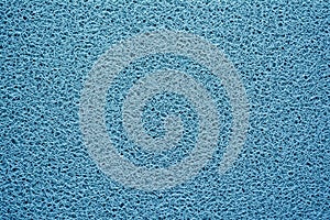 Blue doormat texture background.