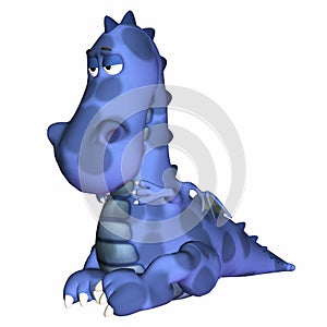 Blue Dragon Cartoon