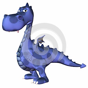 Blue Dragon Cartoon