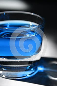 Blue drink photo