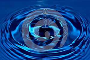 Blue Droplet