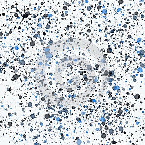 Blue dropp pattern