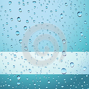 Blue drops background