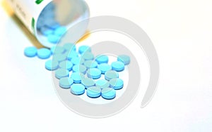 Blue Drug Pills